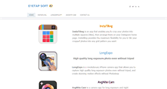 Desktop Screenshot of eyetapsoft.com